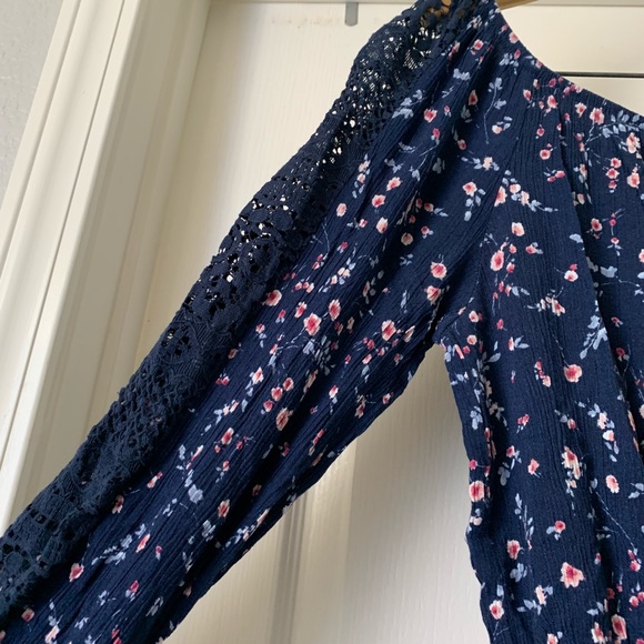 Xilaration Off Shoulder Romper Shorts - Picture 3 of 7